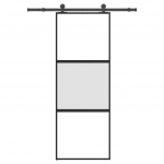 L&uuml;kanduks koos riistvara komplektiga 76x205 cm karastatud klaas
