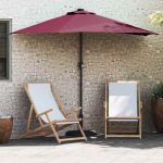 Aedapara bordeaux punane 294 x 150 x 224 cm pol&uuml;ester ja teras