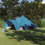 Teepee telk 5 inimesele Sinine ja Hall 600 x 600 x 347 cm