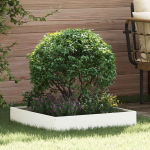 Murupiire 6 tk valge 60 x 60 x 13 cm teras