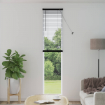 Veneetsia rulo reguleeritav must 213 x 60 cm pvc
