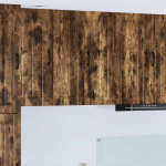 K&ouml;&ouml;gikapp suitsetatud tamm 60 x 31 x 80 cm tehispuit