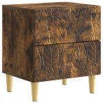 &Ouml;&ouml;kapp Suitsutatud tamm 43 x 34,5 x 48 cm Tehispuit