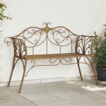Aiapink 2-Istekohtade arv 130 x 47 x 90 cm Teras Antiikpruun