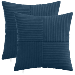 Diivanipadi 2 tk ALMELO tumesinine 40 x 40 cm manchester