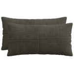 Diivanipadi 2 tk ALMELO antratsiit 40 x 70 cm manchester