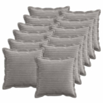 Diivanipadi 12 tk HOUTEN helehall 45 x 45 cm manchester