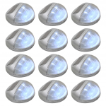 P&auml;ikesepatareiga seinavalgustid, LED, 12 tk &uuml;mmargune, h&otilde;bedane