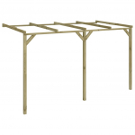Lehtla-varikatus 2 x 4 x 2,2 m, puit