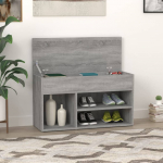 Jalatsipink, hall sonoma tamm, 80 x 30 x 45 cm, tehispuit