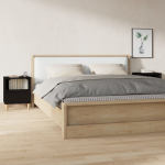 &Ouml;&ouml;kapid 2 tk, must, 40 x 35 x 50 cm