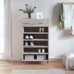 Jalatsikapp, hall sonoma tamm, 60 x 35 x 105 cm, tehispuit