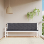 Aiapingi istmepadjad 2tk, antratsiit, 200x50x7cm, oxford-kangas
