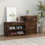 Kingakapp, suitsutatud tamm, 100x42x60 cm, tehispuit