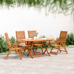 Aia lamamistoolid 4 tk 56x72x107 cm akaatsiapuit