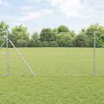 Aed koos postidega h&otilde;bedane 1.4 x 10 m pvc kaetud teras