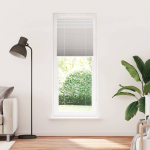 Plisseeritud ruloo helehall 80x200 cm kanga laius 79,4 cm