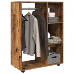 RIIDEKAPP OLD WOOD 80X40X110 CM ENGINEERED WOOD