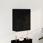 SEINALE KINNITATAV KAPP, MUST, STIILNE, 69,5X34X90 CM, TEHISPUIT