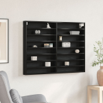 VITRINE KAPP MUST TAMM 100X8,5X75 CM TEHISPUIT