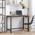 Laud k&auml;sit&ouml;&ouml;puu 80 x 50 x 76,5 cm t&ouml;&ouml;deldud puit ja teras