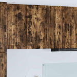 K&ouml;&ouml;gikapp suitsetatud tamm 50 x 31 x 80 cm tehispuit