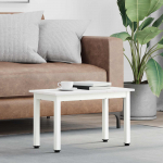 Kohvilaud valge 60 x 30 x 36 cm tahke m&auml;nd