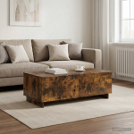 Kohvilaud Suitsutatud tamm 102 x 50,5 x 35 cm Tehispuit