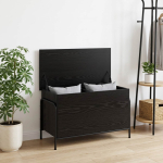 Hoiukast must tamm 80 x 40 x 49,5 cm tehispuit