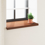 Akna aluskate Pruun puit 60 x 50 x 4,5 cm PVC