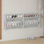 Seina kingakapp 2 tk, betoonhall 80x18x60 cm puitlaastplaat