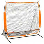Mitme spordiala pesapalli harjutusv&otilde;rk, must, 174x76x158,5 cm