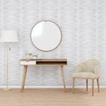 Seinapaneelid 12 tk, valge, 50 x 50 cm, xps 3 m&sup2;, kivi