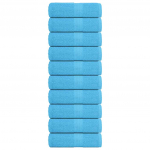 Pesur&auml;tikud KONNA 10 tk t&uuml;rkiissinine 30 x 30 cm 360 g/m&sup2;