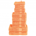 12-OSALINE R&Auml;TIKUTE KOMPLEKT SOLUND, ORANŽ, 600 GSM