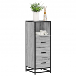 VANNITOAKAPP HALL SONOMA 35X37,5X100 CM ENGINEERED WOOD