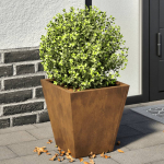 Taimekastid 2 tk, 30x30x30 cm, corten teras