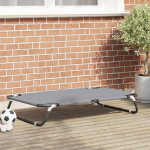 Koeravoodi helehall 105 x 65 x 18 cm teras