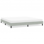 Voodiraam ilma Madratsita Helehall 200x210 cm samet