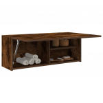 Vannitoa seinakapp, suitsutatud tamm, 80 x 25 x 30cm, tehispuit