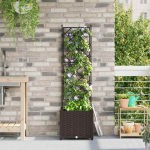 Aia istutuspott pruun 40 x 40 x 143 cm plastmass