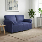2-kohaline diivan Politsei sinine 158 x 83 x 95 cm Samet