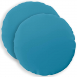 Diivanipadi 2 pcs HEERLEN Helesinine &Oslash; 40 cm Pol&uuml;ester