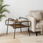 Kohvilaud Artisan tamm 60 x 60 x 51 cm Tehispuit