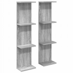 Seinariiul 2 pcs Hall Sonoma 22 x 15 x 100 cm Tehispuit