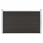 Aiapaneel, wpc, 180 x 105 cm, must