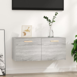 Telerikapp, hall sonoma tamm, 80 x 35 x 36,5 cm, tehispuit