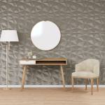 Seinapaneelid 24 tk, betoonhall, 50 x 50 cm, xps 6 m&sup2;, teemant