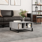 Diivanilaud, hall sonoma tamm, 60 x 60 x 30cm, tehispuit