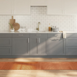 Vaip, ristk&uuml;likukujuline, pruun, 60 x 300 cm, bambus